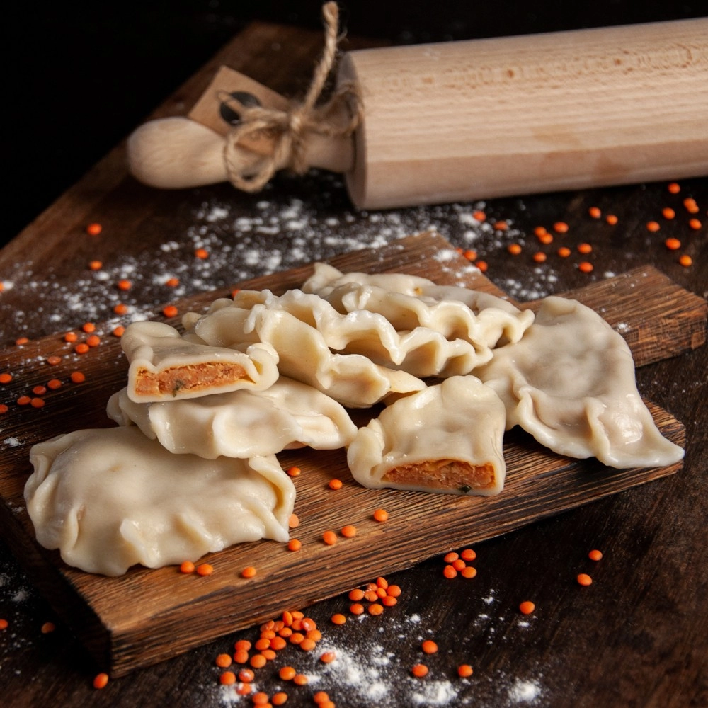 Pierogi soczewiaki - wegańskie