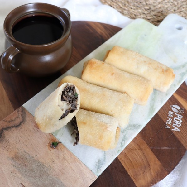 Krokiety z serem i pieczarkami