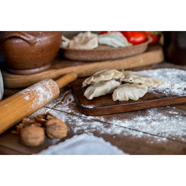 Pierogi szpinak i feta