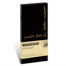 Czekolada 46% kakao z ziarna z Madagaskaru (z mlekiem)