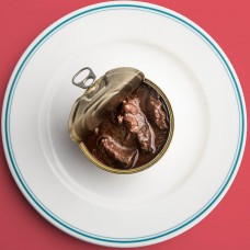 Konserwa – stek rzeźnika w sosie pieprzowym
