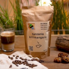 Kawa świeżo palona Tanzania Kilimangaro, mielona