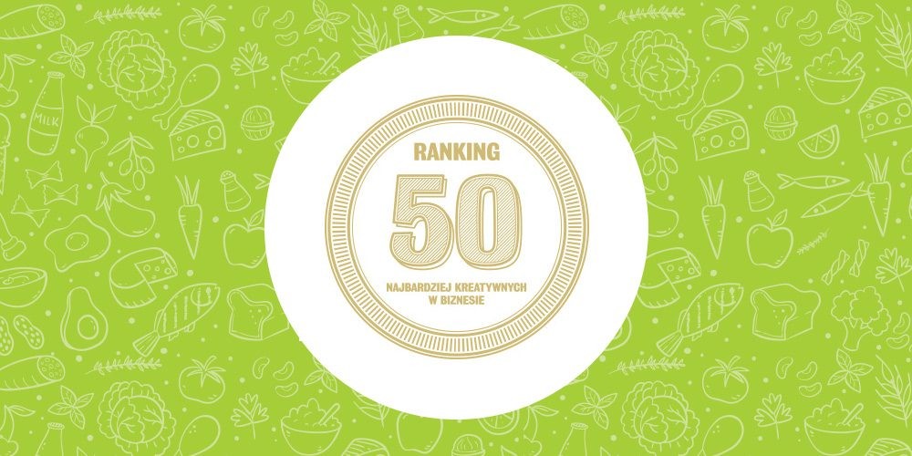Adrian Piwko laureatem w Rankingu 50 Najbardziej Kreatywnych Ludzi w Biznesie